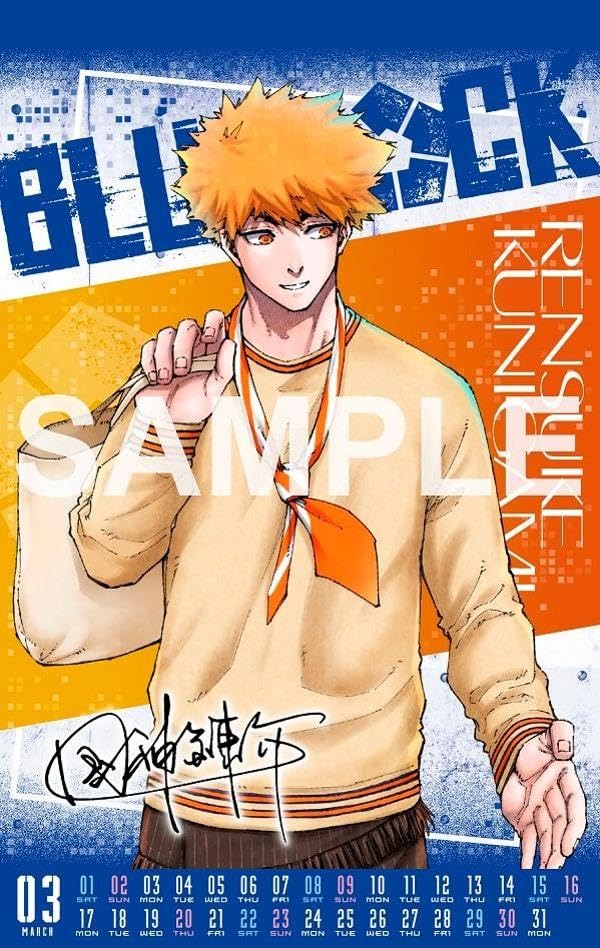 ブルーロック(32)公式サイン入り2025年カレンダー付き特装版 - blue lock 32 limited edition with officially signed 2025 calendar - Ảnh 5