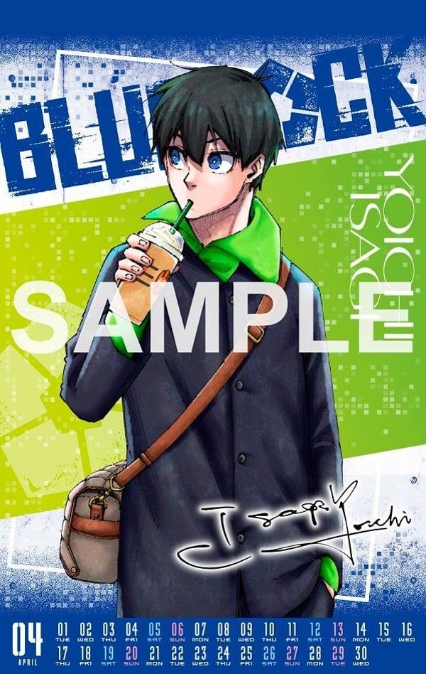 ブルーロック(32)公式サイン入り2025年カレンダー付き特装版 - blue lock 32 limited edition with officially signed 2025 calendar - Ảnh 6