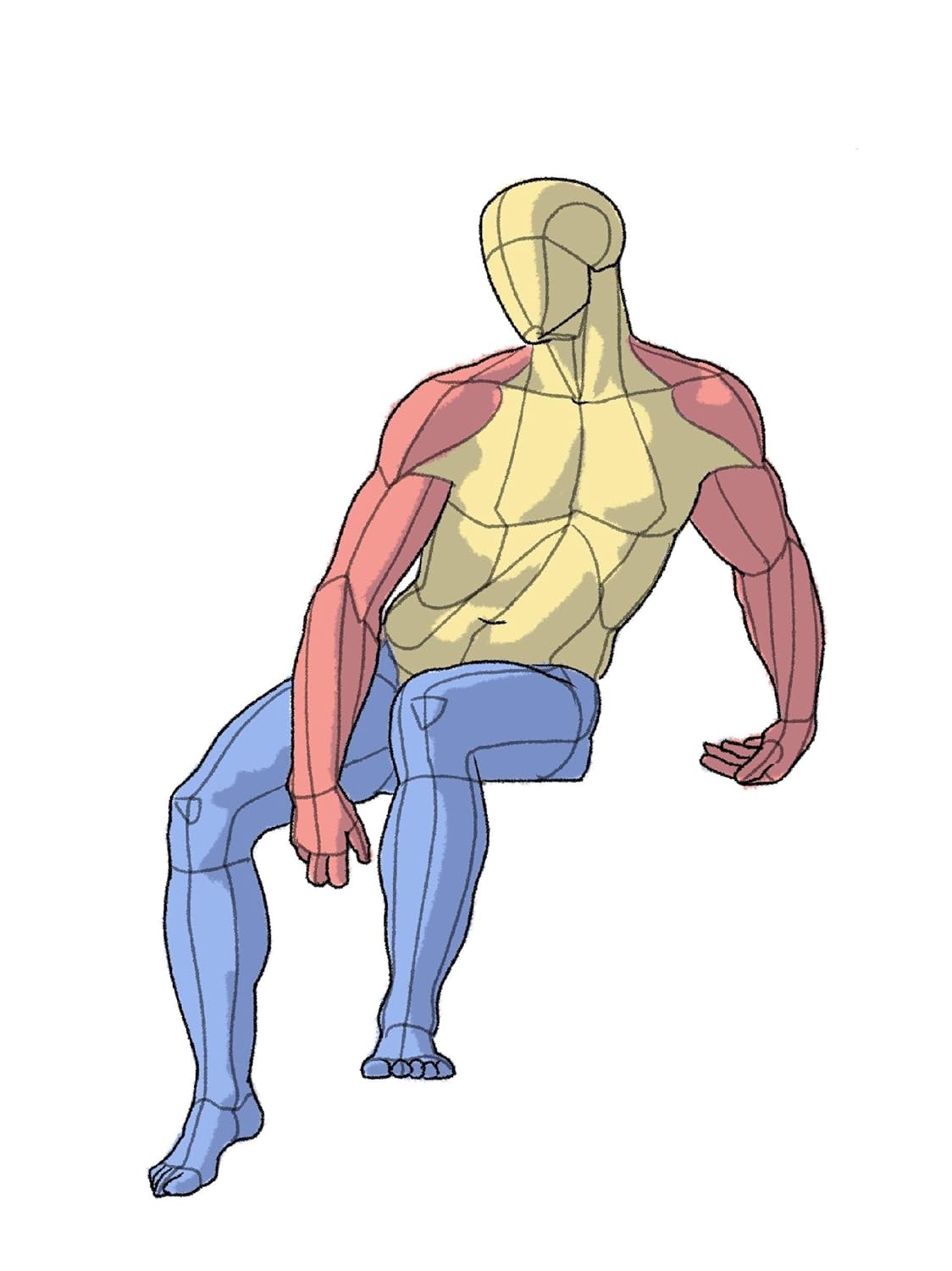 ポーズの美術解剖学 - pose no bijutsu kaibo-gaku (art anatomy of poses) - Ảnh 7