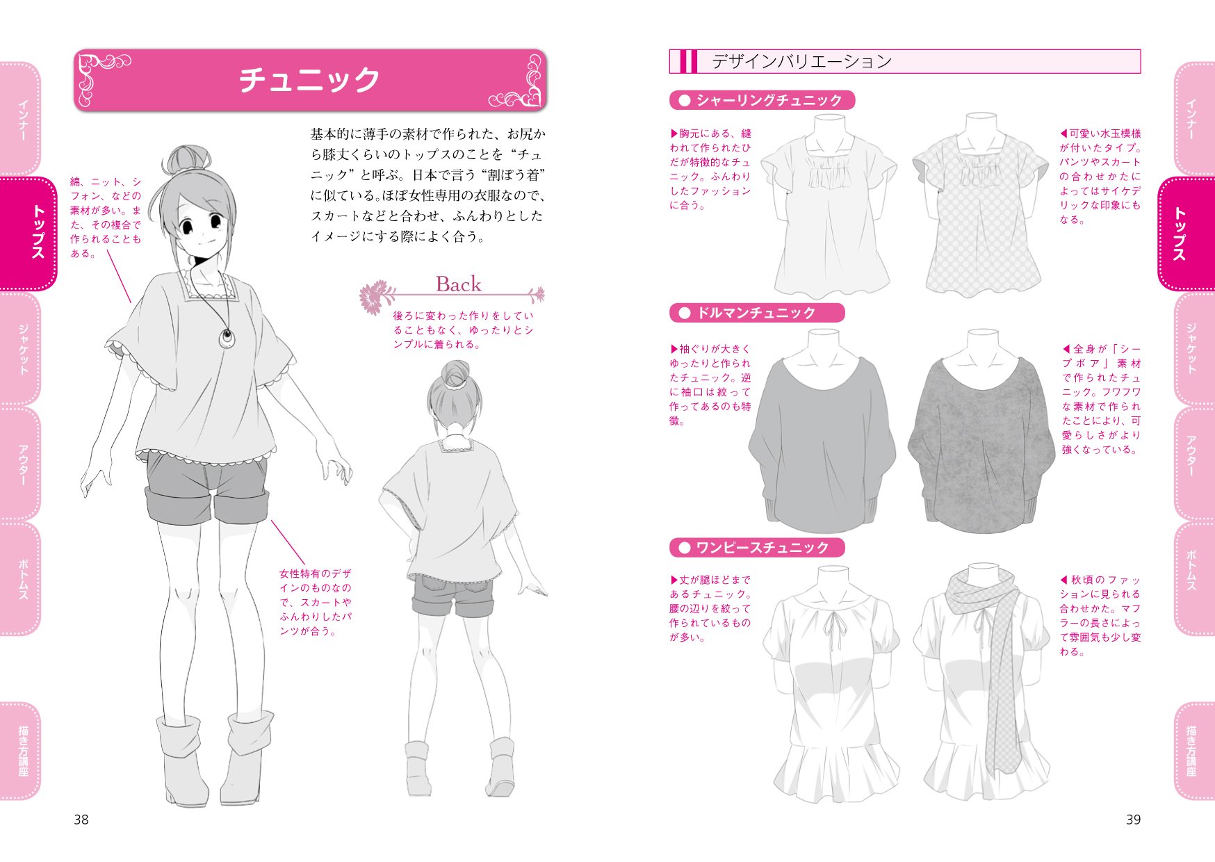 マンガキャラの服装資料集 - manga kyara no fukusou shiryoushuu joshi kajuaru - the collection of dress data of a comics character - Ảnh 7
