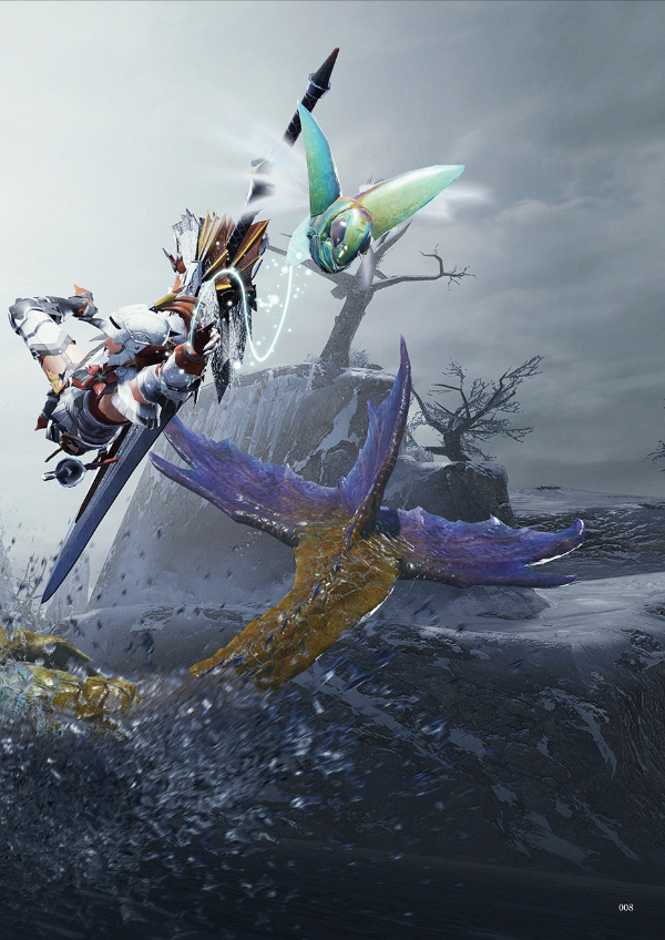 モンスターハンターライズ 公式設定資料集 百竜災禍秘録 - hyaku ryu saika hiroku monster khan taraizu koshiki settei shiryoshu - Ảnh 10