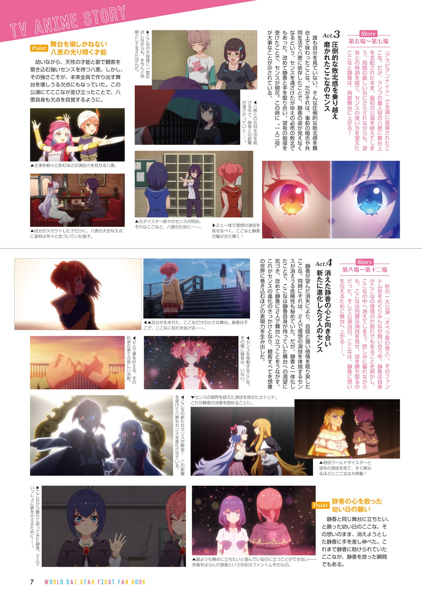 ワールドダイスター - world dai star - first fan book - Ảnh 8