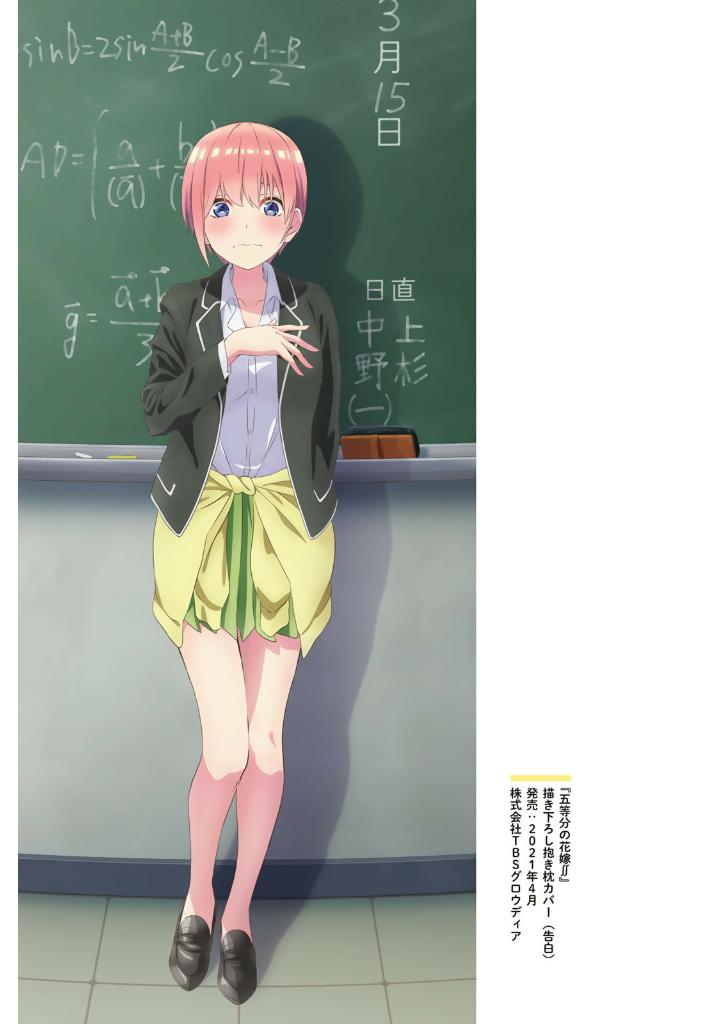 五等分の花嫁 anime visual book 一花 - gotoubun no hanayome anime visual book ichika - the quintessential quintuplets anime visual book ichika - Ảnh 7