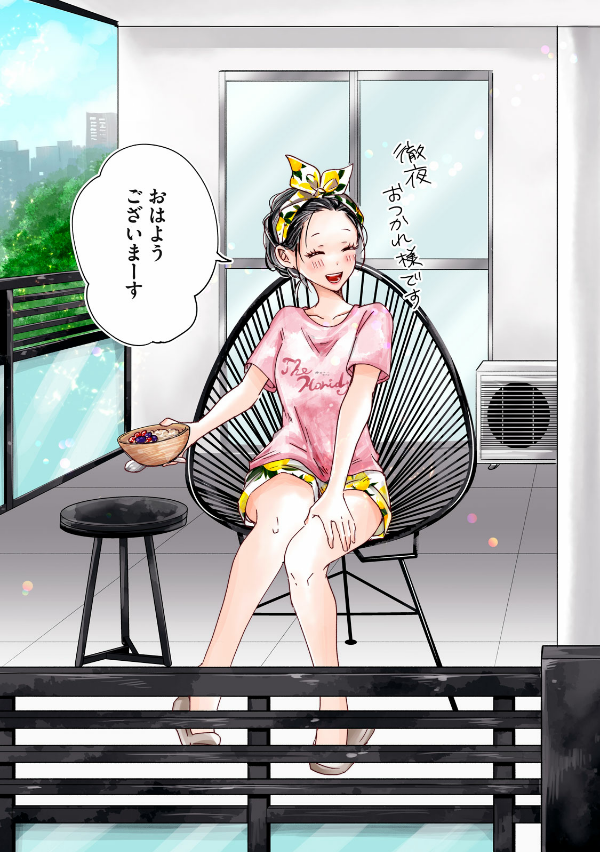 今日もベランダで - kyou mo veranda de 1 - Ảnh 7