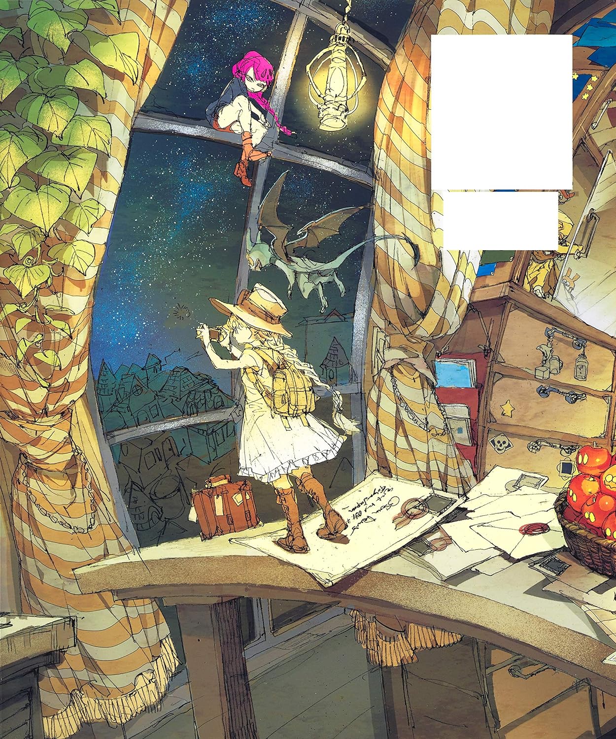 出水ぽすかアートブック 『postcard planet』 - posuka demizu artbook: postcard planet - Ảnh 5