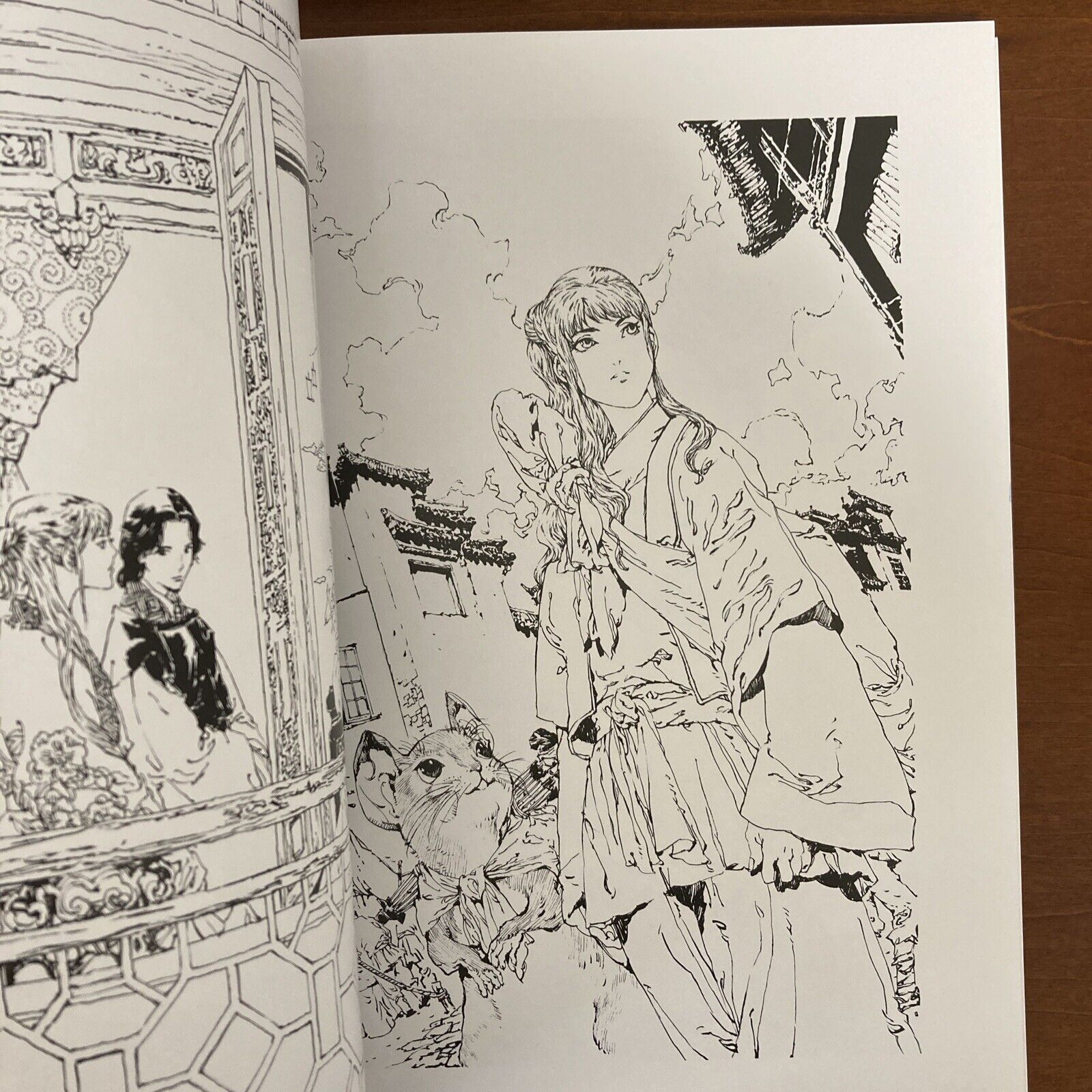 「十二国記」画集《第二集》青陽の曲 - "jyuni kokuki (the twelve kingdoms)" art works vol.2 seiyo no kyoku - Ảnh 10