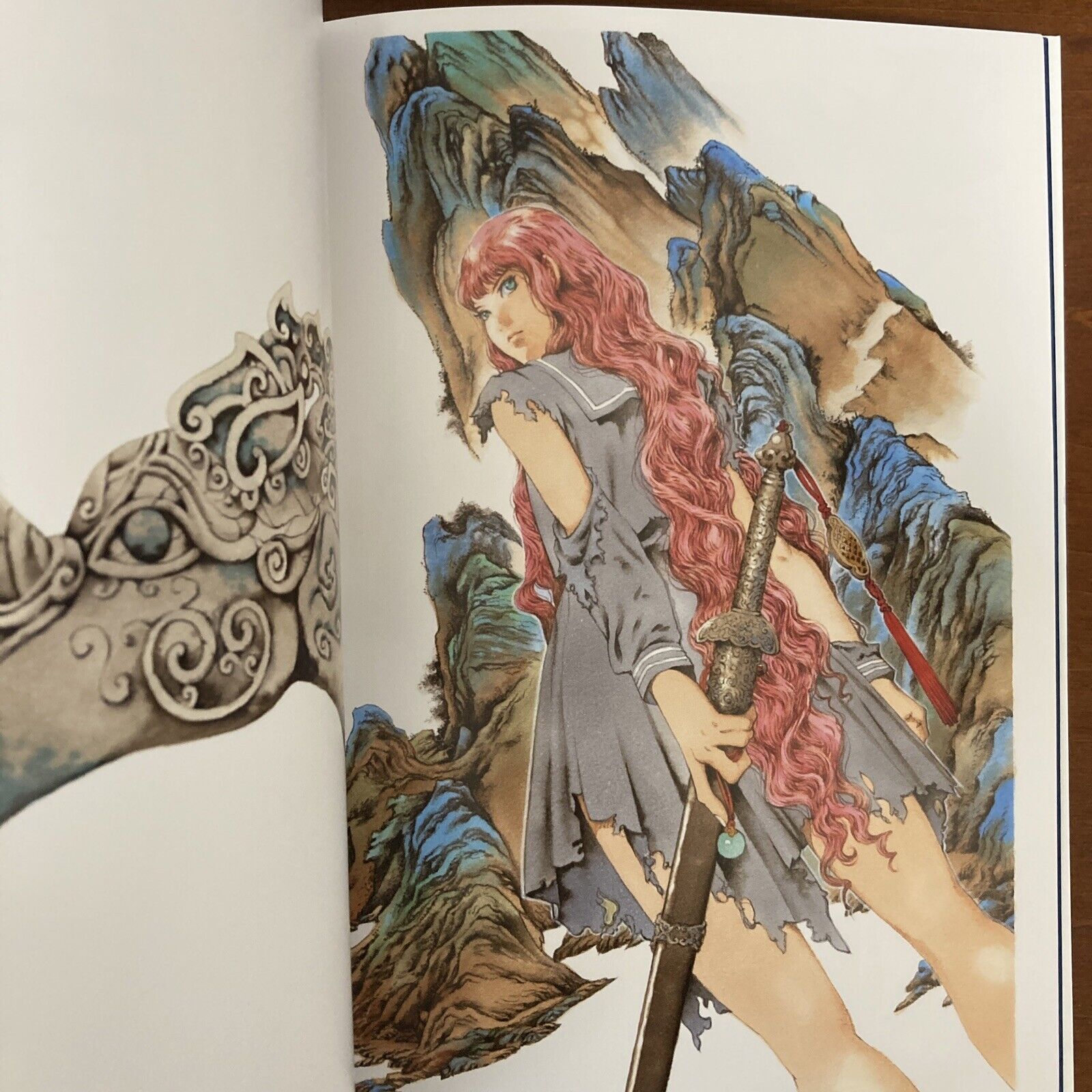 「十二国記」画集《第二集》青陽の曲 - "jyuni kokuki (the twelve kingdoms)" art works vol.2 seiyo no kyoku - Ảnh 3