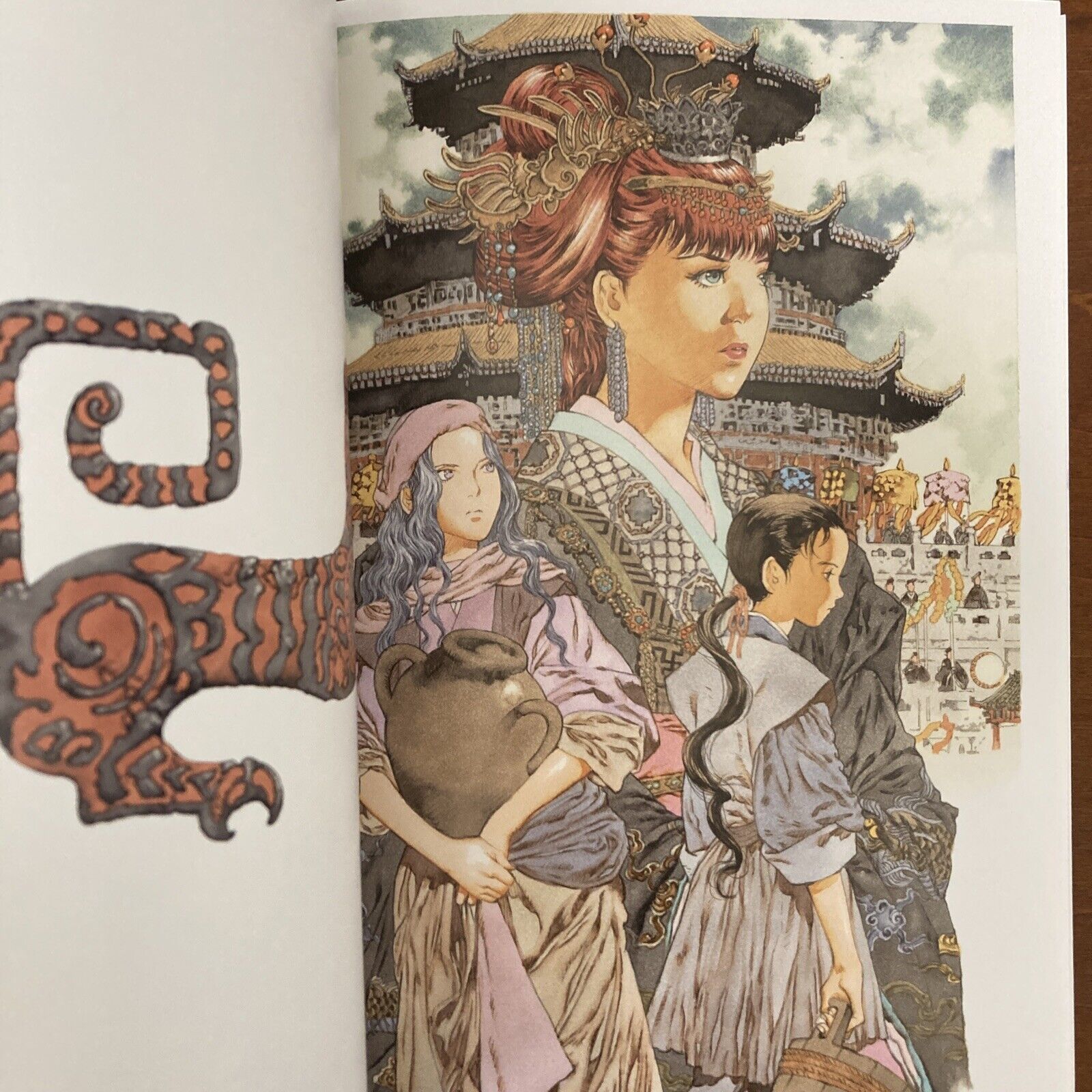 「十二国記」画集《第二集》青陽の曲 - "jyuni kokuki (the twelve kingdoms)" art works vol.2 seiyo no kyoku - Ảnh 5