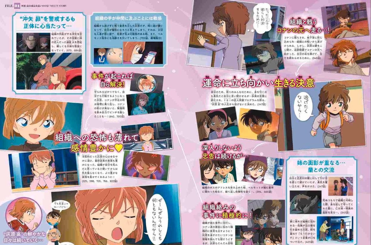 名探偵コナン 灰原 哀シークレットアーカイブス: 少年サンデーグラフィック - detective conan: secret archives ai haibara - Ảnh 10