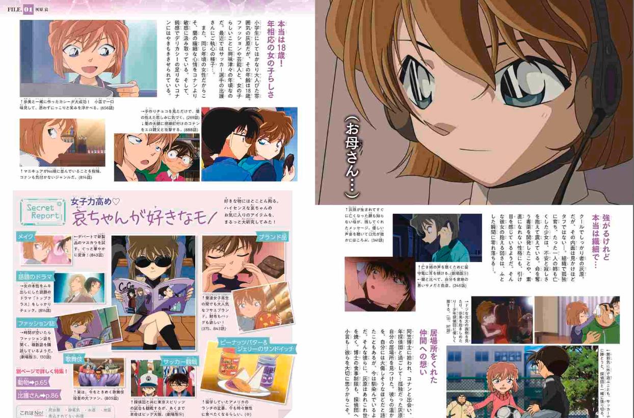 名探偵コナン 灰原 哀シークレットアーカイブス: 少年サンデーグラフィック - detective conan: secret archives ai haibara - Ảnh 7
