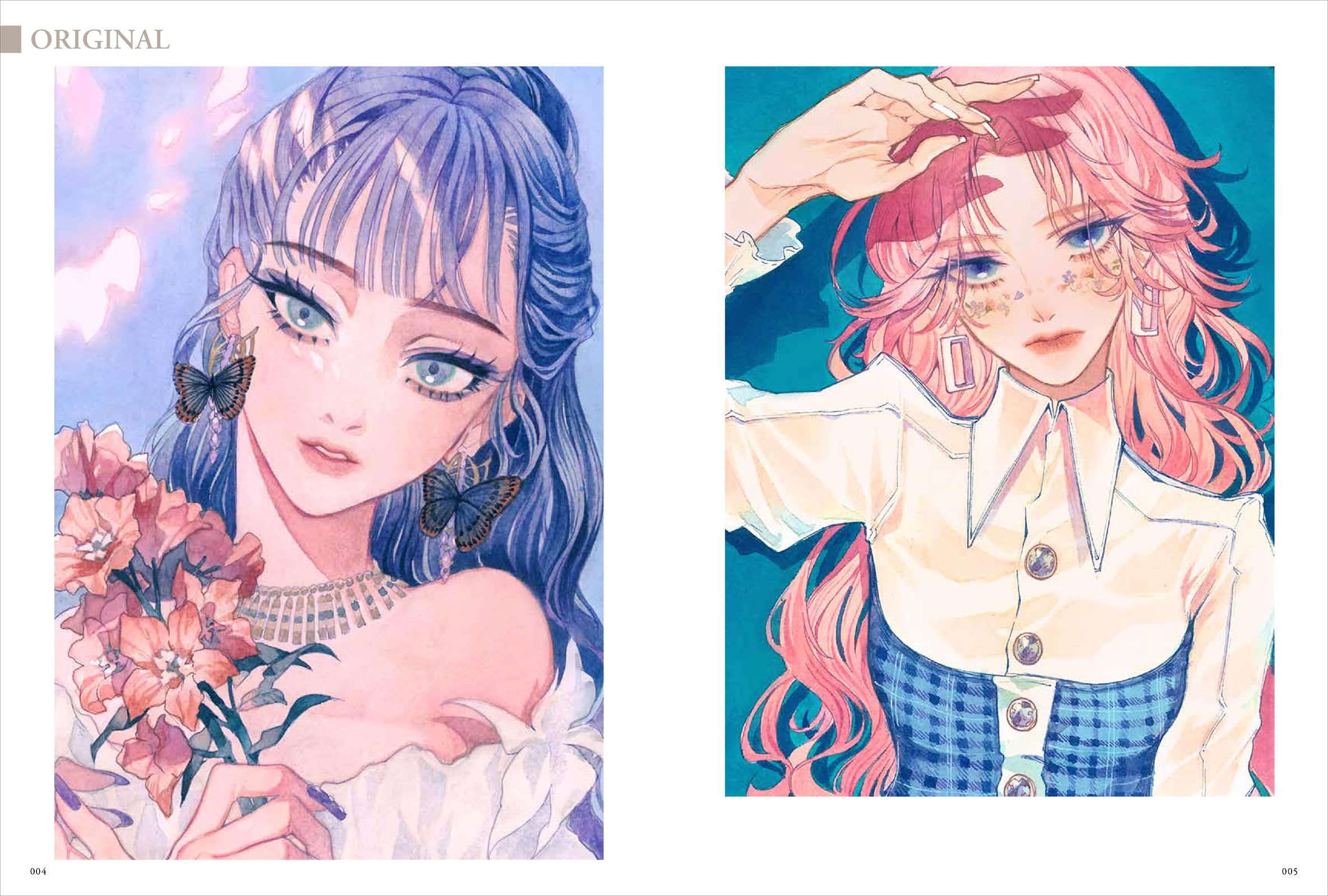 夏目レモン画集 螺鈿 - lemon natsume art book: raden - Ảnh 6