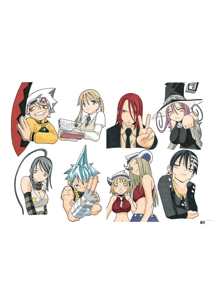 大久保篤画集 soul eater soul art encore! - Ảnh 11