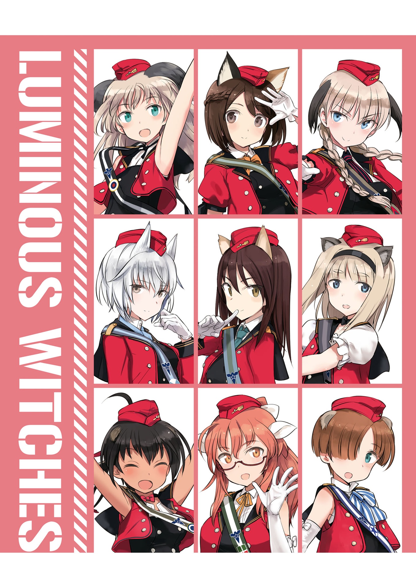 島田フミカネ art works extra ルミナスウィッチーズ - shimada fumikane art works extra luminous witches - Ảnh 3