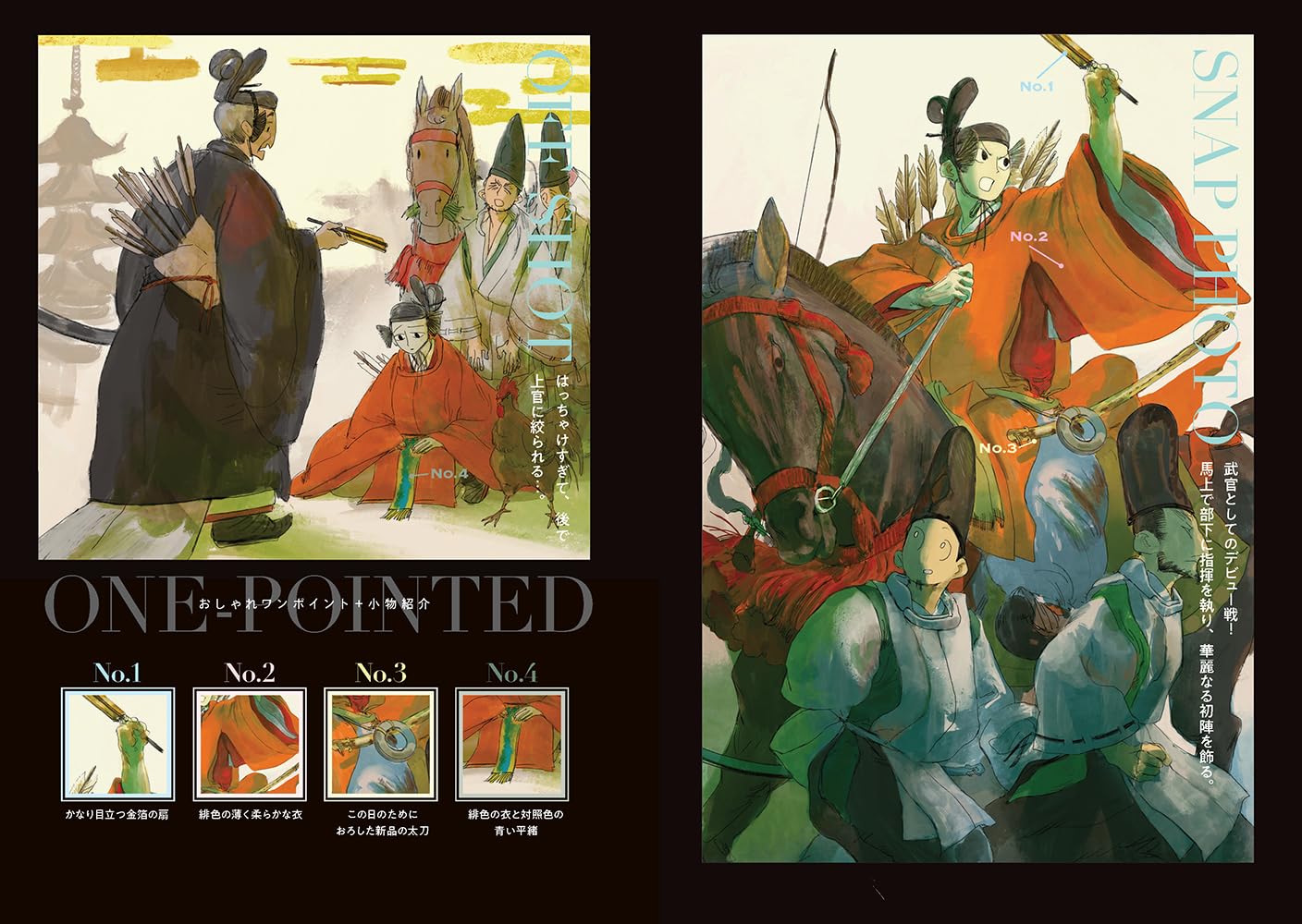 平安コレクション 衣装図鑑+コミック集 - heian collection isho zukan + comic shu - Ảnh 8