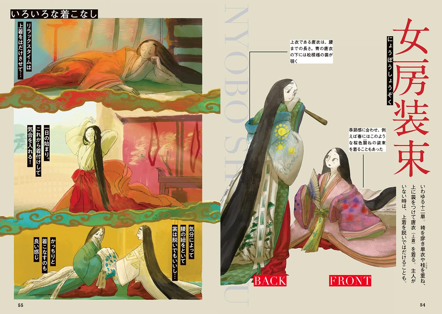 平安コレクション 衣装図鑑+コミック集 - heian collection isho zukan + comic shu - Ảnh 9