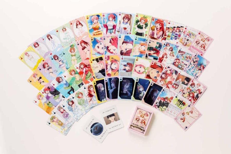 映画 五等分の花嫁 メモリアルトランプ&カード - eiga the quintessential quintuplets memorial trump - Ảnh 6