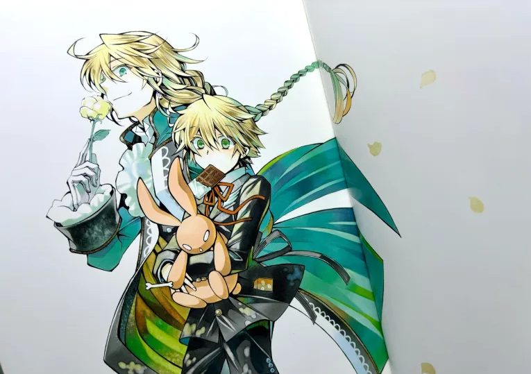 望月 淳 画集「pandora hearts」- jun mochizuki illustration book: pandora hearts odds and ends - Ảnh 5
