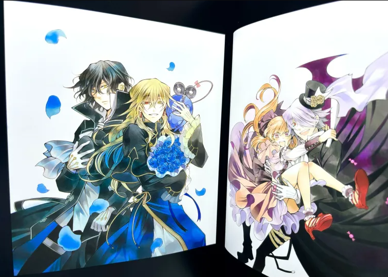 望月 淳 画集「pandora hearts」- jun mochizuki illustration book: pandora hearts odds and ends - Ảnh 6