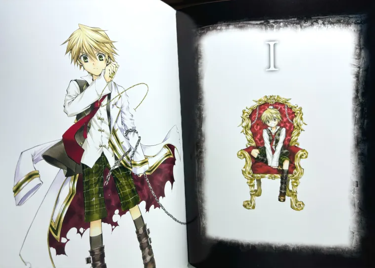 望月 淳 画集「pandora hearts」- jun mochizuki illustration book: pandora hearts odds and ends - Ảnh 7