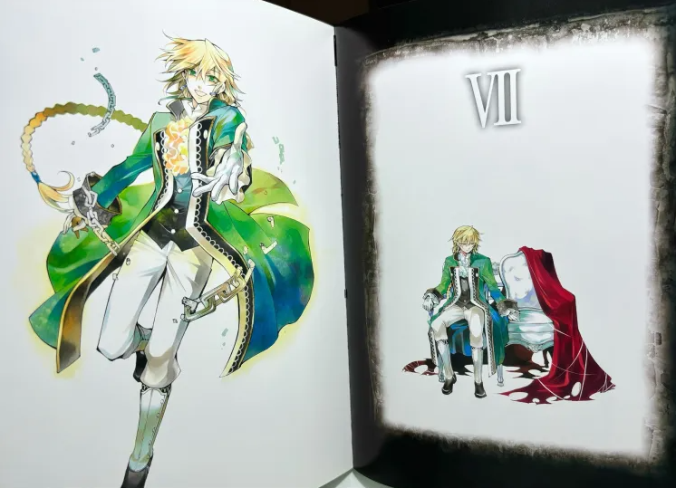 望月 淳 画集「pandora hearts」- jun mochizuki illustration book: pandora hearts odds and ends - Ảnh 8
