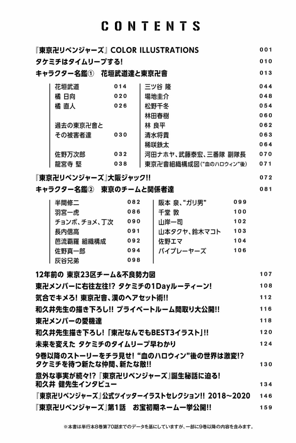 東京卍リベンジャーズ キャラクターブック 天上天下 - tokyo revengers - Ảnh 14