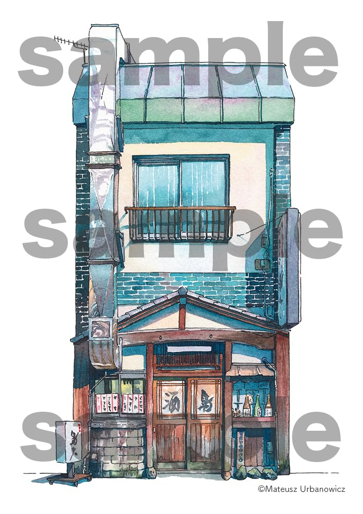 東京店構え - toukyou misegamae postcard book - Ảnh 3