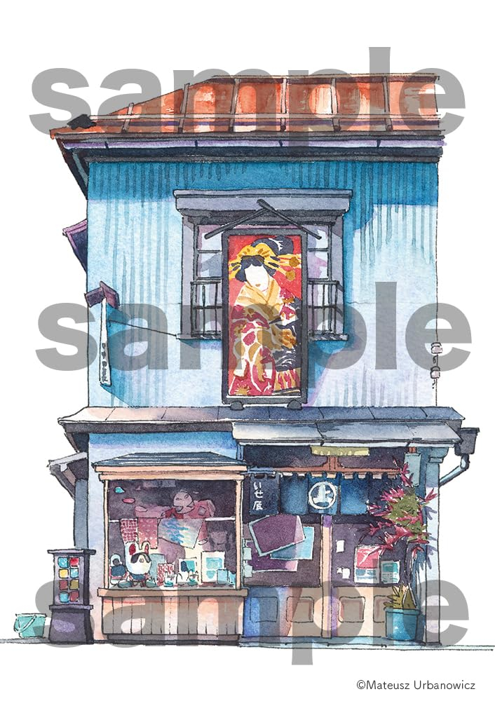 東京店構え - toukyou misegamae postcard book - Ảnh 5