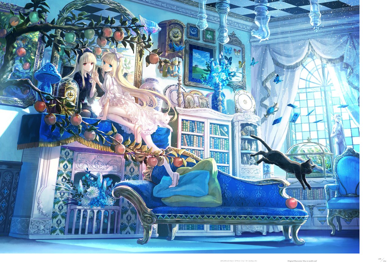 極彩少女世界 -藤ちょこ画集 - fuzichoco artbook: the world of gokusai girl - Ảnh 5