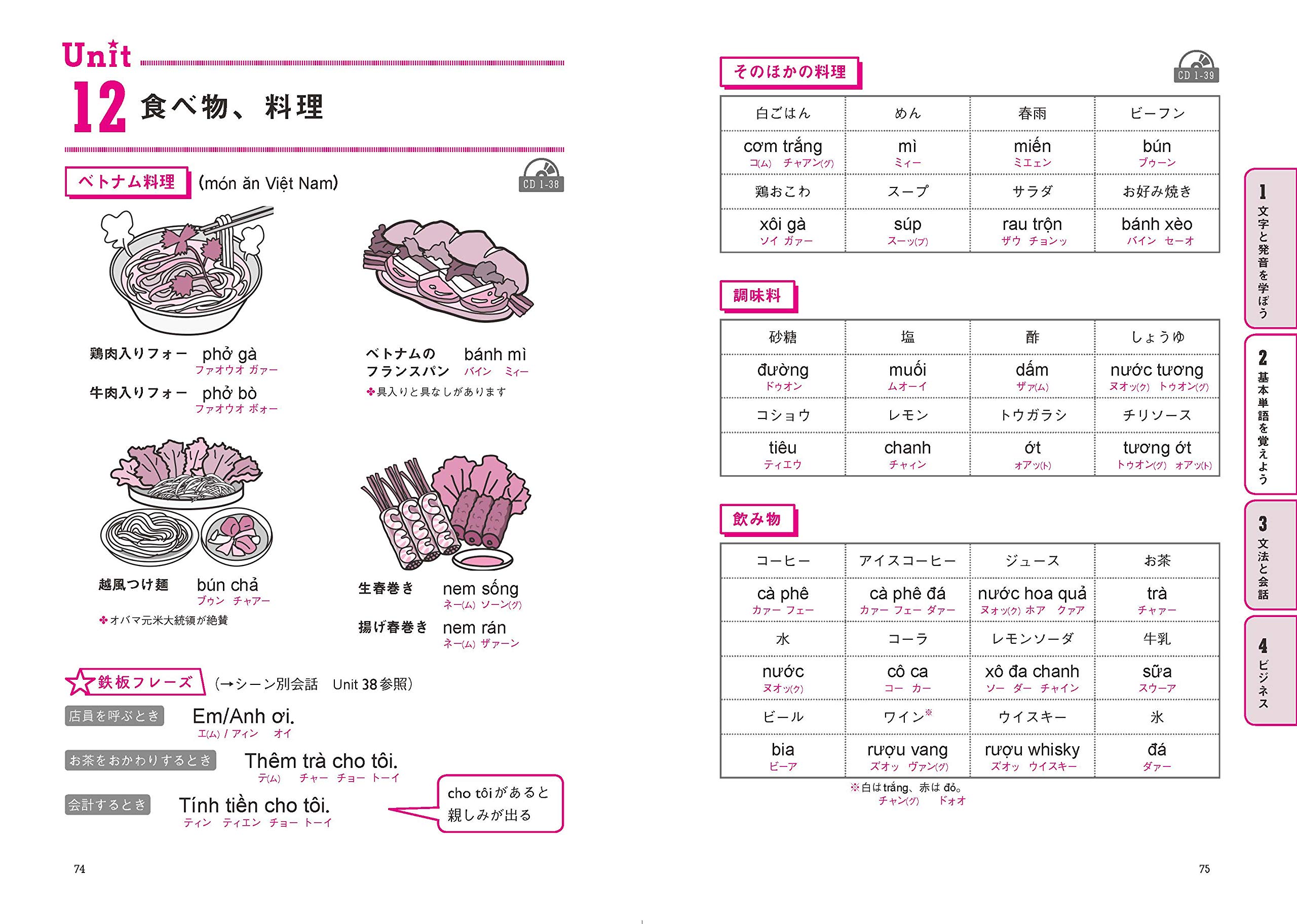 現地駐在記者が教える 超実践的ベトナム語入門 chou jissen teki betonamugo nyuumon cd2 maizukegenchi chuuzai kisha ga oshieru - Ảnh 6