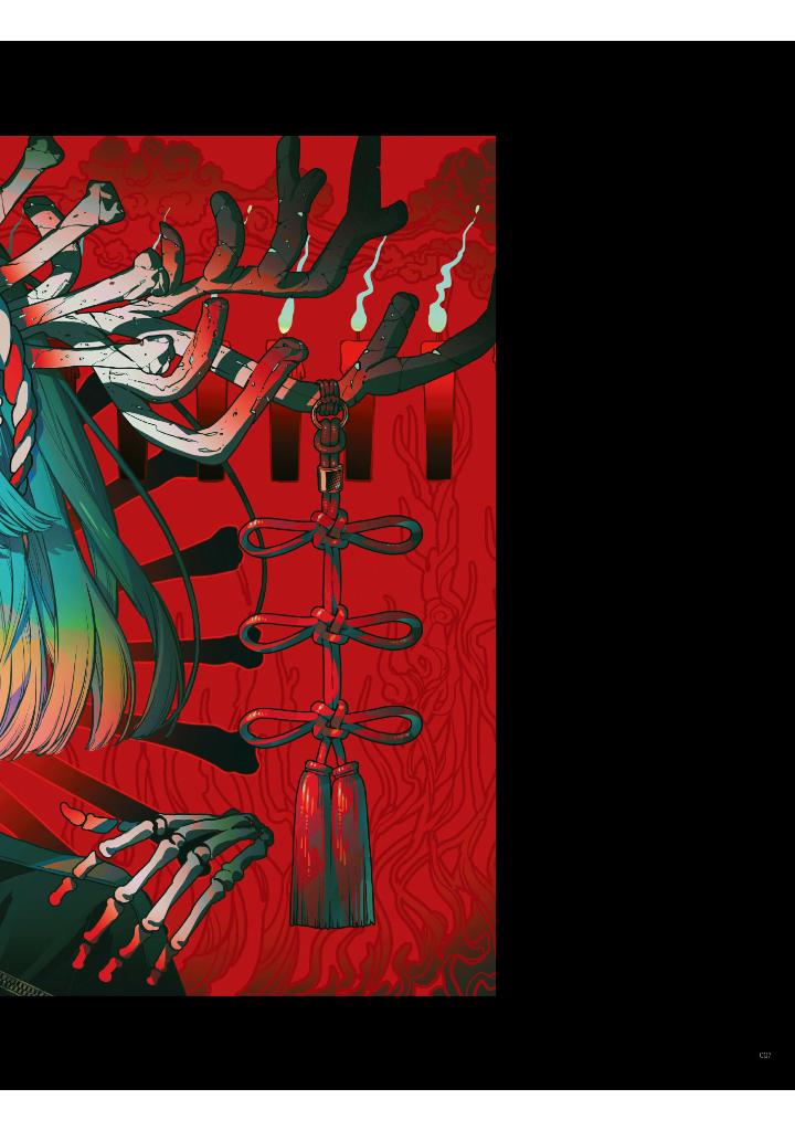 秋赤音画集 脈 - akiakane art works: myaku - Ảnh 10