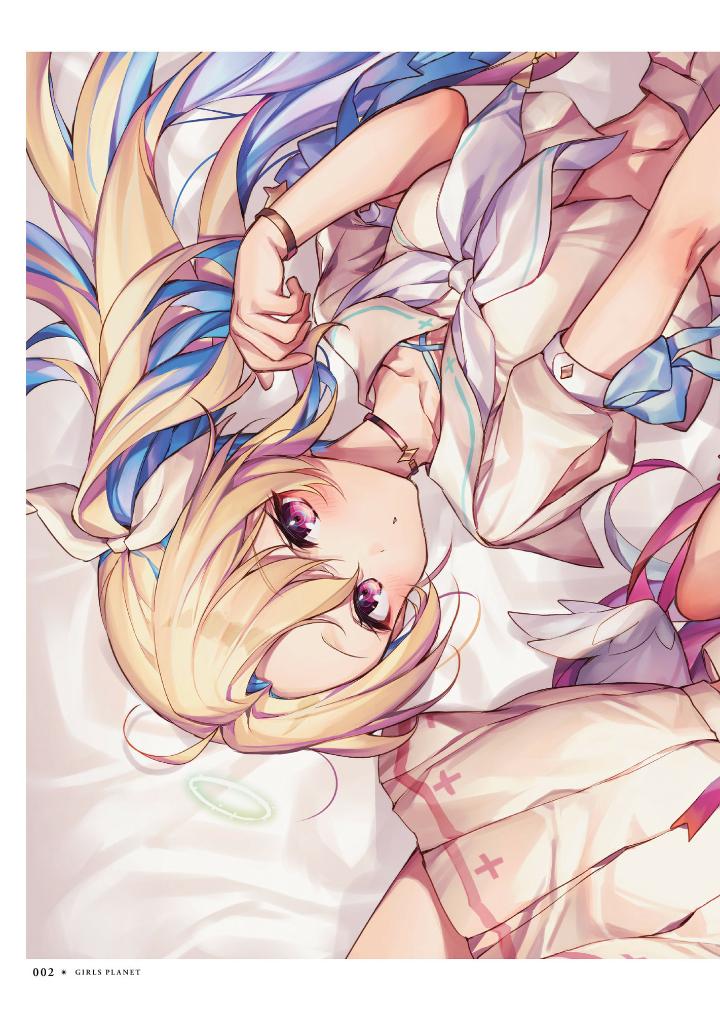 米白粕画集 girls planet - komeshiro kasu art book: girls planet - Ảnh 5