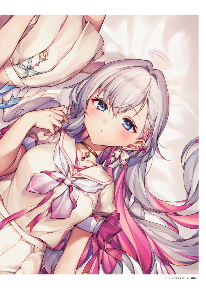 米白粕画集 girls planet - komeshiro kasu art book: girls planet - Ảnh 6