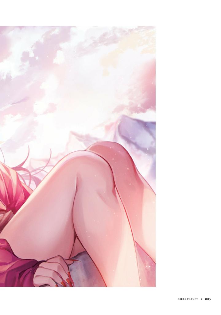 米白粕画集 girls planet - komeshiro kasu art book: girls planet - Ảnh 8