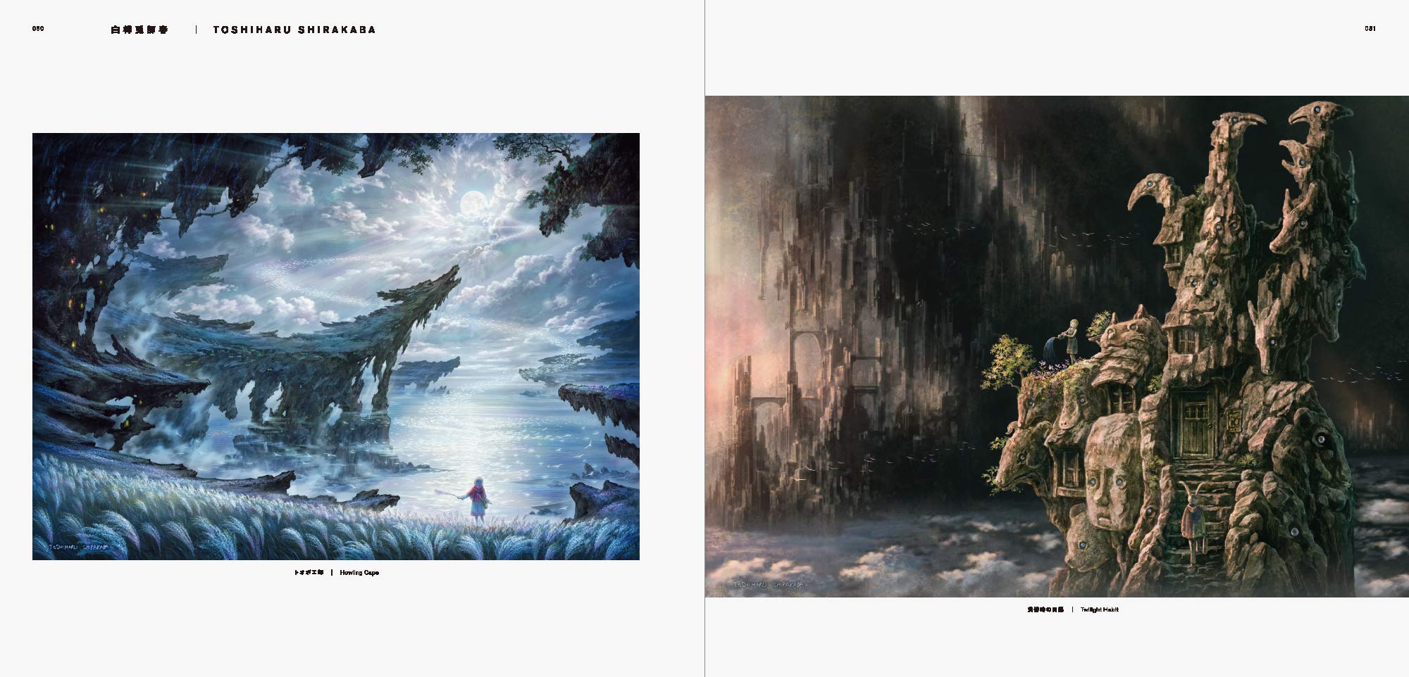 美しい情景イラストレーション ダークファンタジー編 -怪異的な風景を描くクリエイターズファイル- utsukushi joukei irasuto daku fantajihen - Ảnh 7