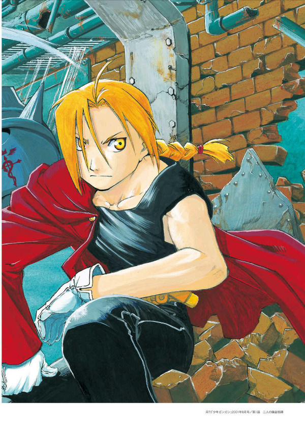 荒川弘イラスト集 鋼の錬金術師 arakawa hiroshi irasuto shuu hagane no renkinjutsu shi - Ảnh 8