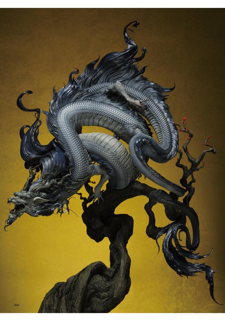 造形作品集 dragon - sculptures works: dragon - Ảnh 9