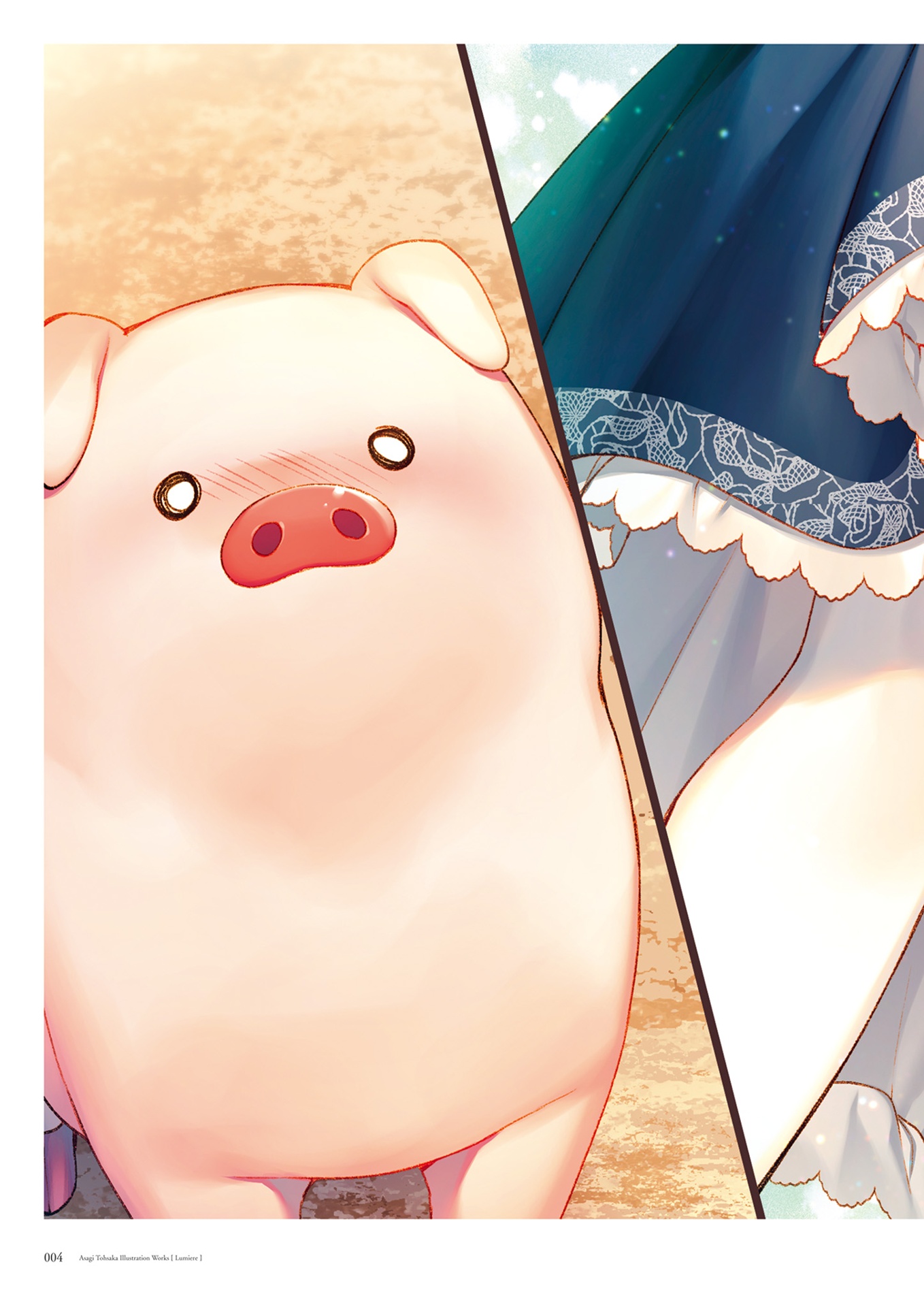 遠坂あさぎ画集 lumiere - asagi tosaka art works - lumiere - Ảnh 7