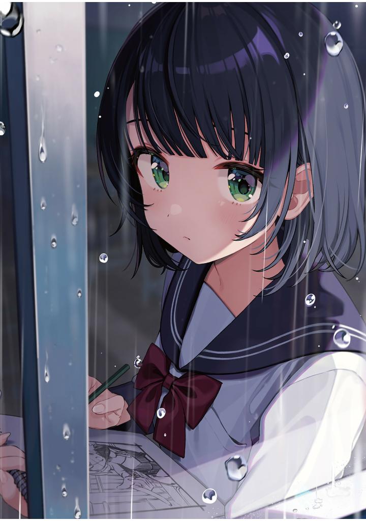 雨を綴る しぐれうい作品集 (kitora) - ame o tsuzuru shigure ui sakuhinshuu - shigure ui art collection book: ame wo tsuzuru - Ảnh 13