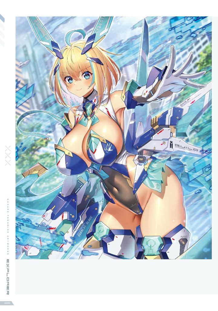高峰ナダレ画集 - nadare takamine artworks: explorer - Ảnh 6