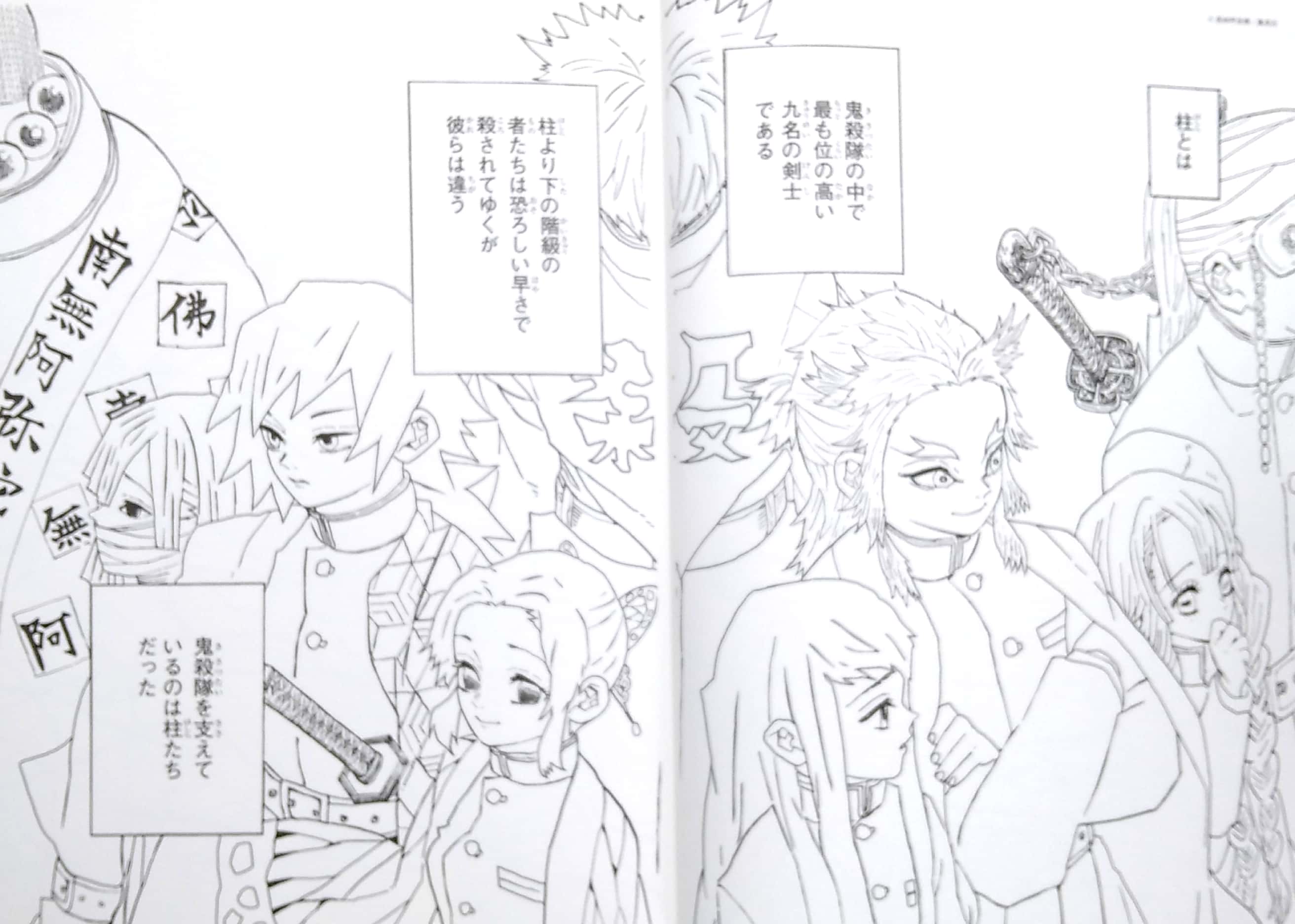 鬼滅の刃 塗絵帳 -紅 kimetsu no yaiba nuriechou beni - Ảnh 6