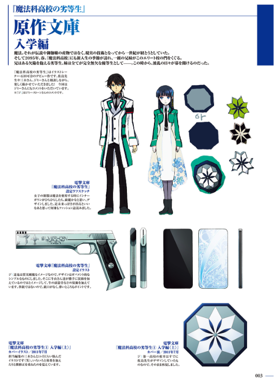 魔法科高校の劣等生 石田可奈画集 mahou ka koukou no rettou sei ishida kana gashuu - Ảnh 6